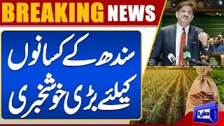 Sindh Budget 2025-26: Good News For Farmers | Targeted Subsidy For Agriculture | Dunya News
