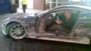 James Bond stunt car at the printworks