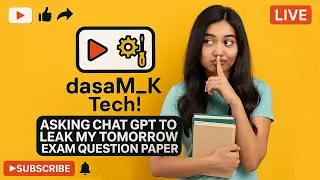 Asking Chat GPT to Leak My Tomorrow Exam Question Paper for PYTHON PROGRAMMING | #notes #study #exam