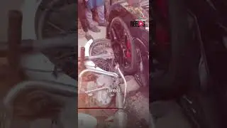 Kanpur Tycoon's Lamborghini Crashes into Pedestrians | #shorts #lamborghinicrash