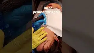 Labra trucco permanente. Work in progress Trainer Nataliya Dudar. #truccosemipermane#corso