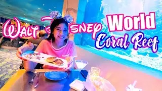 Dining at Walt Disney World's Coral Reef Restaurants With Underwater Views of the Seas with Nemo!