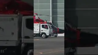 Eurocopter AS365/565 Dauphin 2/Panther Engine Start Tokyo Fire Department Air Corps #helicopter