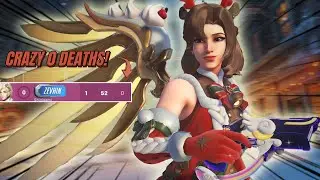 CRAZY *0 Deaths* with Mercy 🤭 - Overwatch 2