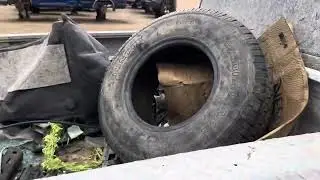 1996 Chevy OBS extended cab long bed junkyard find 