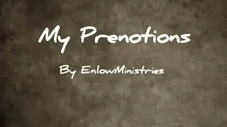 My Prenotions 