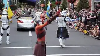 2010 Star Wars Weekends Celebrity motorcade parade at Disney's Hollywood Studios - Opening Day