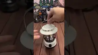 Bring this waterproof camping light for outdoor camping
