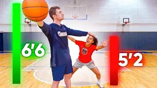 Basketball 1v1 AGAINST 6'6