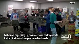 Volunteers work to feed families amid West Michigan school closures