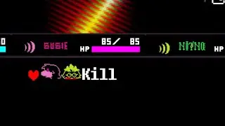 (Semi Spoilers!) Noyno Extra Detail When YOU Attack Susie - RIBBIT! A Deltarune MOD by TheMaximus!