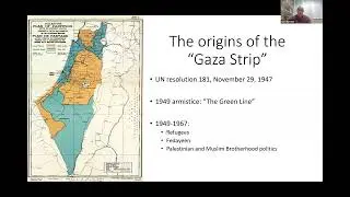 Israel, Hamas, and the Gaza Complex A Talk by Dr  Alon Burstein
