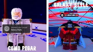 Como pegar o Galaxy Style + Showcase no One fruit simulator