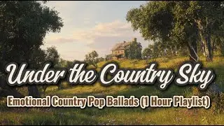 Under the Country Sky | Emotional Country Pop Ballads (1 Hour Playlist) 💔🌾