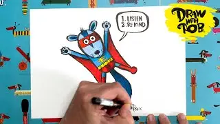 #DrawWithRob 117 Sugar Glider
