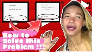 Paano Ayusin Ang Monetization Tab | Disabled to Enabled/Not Enabled | Easy Way | 2019 | Vlog #12