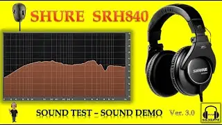 SHURE SRH840 - Recensione, Review, Sound Demo, Sound Test, Test, Measurements, обзор