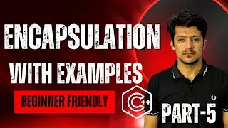 Encapsulation in C++ | OOP Concepts Explained with Examples | Hindi Urdu