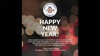 New Year's Eve Offices Closed 12 31 2021 Council President