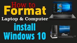 How to Format Windows 10 | Laptop/PC | how to install windows 10