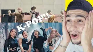İLK KEZ K-POP DİNLEDİM !! ( Bigbang - BTS - Blackpink )