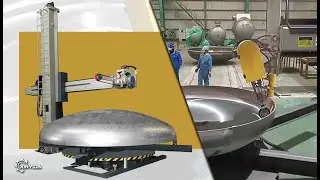 Dish head Polishing Machine/ Xinyida Machinery dedicated to polishing equipment for 10 years
