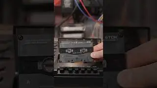 📼🎵Магия лоу-фай: воспроизведение кассет на портативной студии звукозаписи 🎶🥁 #кассета #аналоговая...
