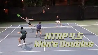 NTRP USTA 4.5 Men's Doubles Tennis | Intentional Athletics