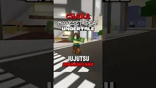Chara moveset idea in JJS (skill builder) Tutorial ⬆️