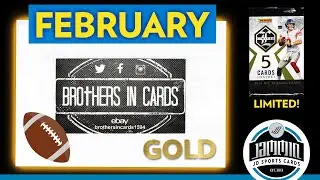 Brothers in Cards FOOTBALL FEBRUARY GOLD Pack Plus Program
