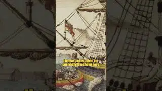 King George III approves the Coercive Acts in response to the Boston Tea Party