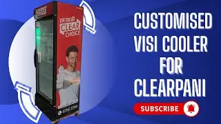 Frigoglass VG 600 Visi Cooler for Clearpani | Premium Drinking Water Display