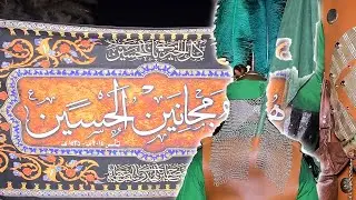 هيئة مجانين الحسين موكب بغداد بوب الشام استقبال المواكب في مدينة الحسينيه