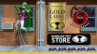 Unboxing y revisi&oacute;n Jokerized Robin Dick Grayson McFarlane Toys Gold Label CTB Naipes Joker
