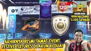 AKHIRNYA MENAMATKAN FESTIVE FIXTURES DAPET 3.500 SHARD DAN GACHA TERAKHIR GACOR! - FC MOBILE 26
