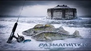 🔥Размагнітка -  Як спіймати пасивного судака в глухозим&rsquo;я |  Рибалка на Дніпрі в Києві
