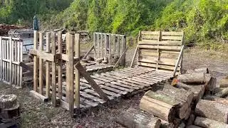 Woodyard Maintenance, Setting Up for a Busy Season. Cutting, Splitting, Stacking, and more&hellip;