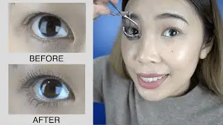 MY MASCARA ROUTINE | How To Get Longer Fuller BOTTOM Lashes (for straight Asian lashes)