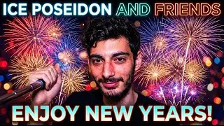 ICE POSEIDON & FRIENDS ENJOY NEW YEARS! #iceposeidon #clavicular #newyear2026 #kickstreaming