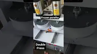 Frozen paratha press