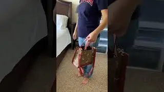 Coach Dempsey Tote 22 In Signature Canvas With Dancing Kitten Print