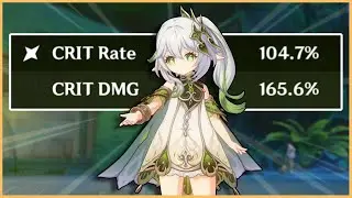 Spread Nahida with 100% CRIT Rate | Genshin Impact