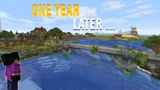 Touring my ONE YEAR Old Minecraft Forever World | World Tour