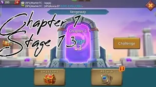 Lords Mobile | Vergeway - Chapter 1 Stage 13| lords mobile