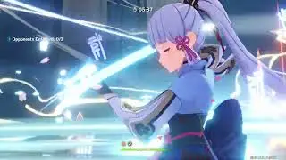 C2 Ayaka, C0 Shenhe on Chasm Domain 01 | JOMAMON (Genshin Impact)