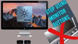 ADJUST monitor brightness/volume DIRECTLY on Mac Keyboard