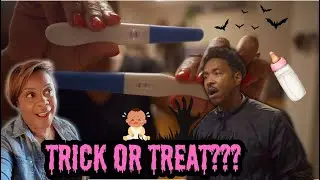 Is it a trick or treat??? | Telling my husband I'm pregnant prank