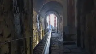 Exploring the Hypogeum, the Colosseum Underground, in Rome, Italy