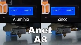 Anet A8 - Como utilizo vidro na HotBed com Sensor Indutivo?