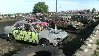 JULY 2022 KIDS CLASS DEMOLITION DERBY /18 & UNDER